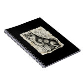 Gothic Overthinking Notebook Notitieboek (Rechterzijde)