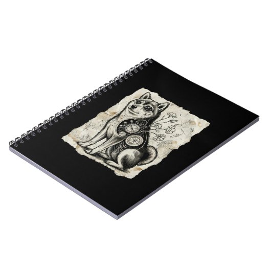 Gothic Overthinking Notebook Notitieboek (Linkerzijde)