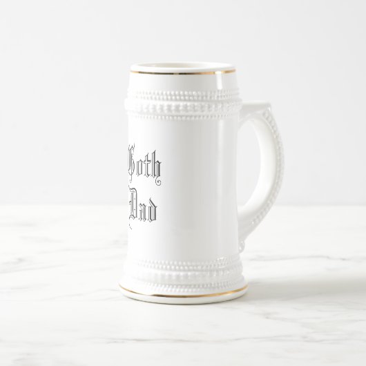 Gothic pa Beer Stein Bierpul (Voorkant rechts)