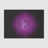 Gothic Paars Black Cool Scary Tissuepapier (Voorkant)