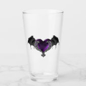 Gothic Paars hart met bakkerij Glas (Voorkant)