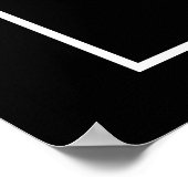 Gothic Paars-Red Rose Flower Birthday Welkom Poster (Hoek)