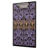 Gothic Paarse versiering met schedel Klembord (Links)