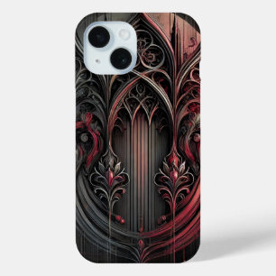Gothic Patroon Telefoonhoes iPhone 15 Case