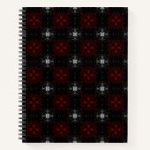 Gothic Pattered Spiral notebook Notitieboek (Voorkant)