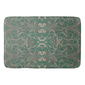 Gothic Pattern Green Bath Mat (Voorkant)