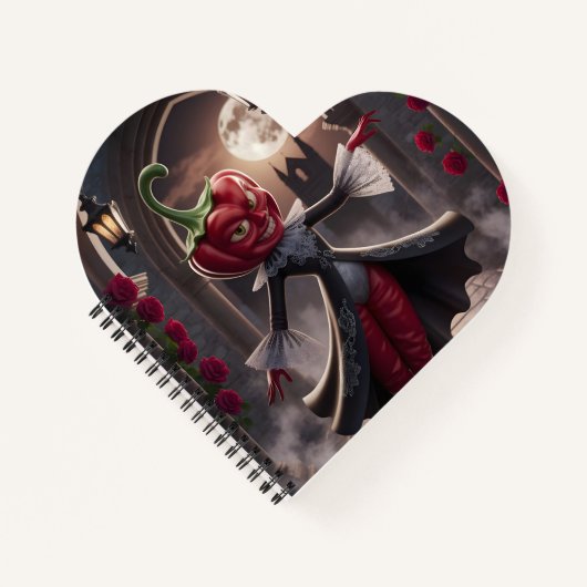 Gothic Pepper Notitieboek (Voorkant)