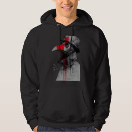 Gothic Pestdokter Trash Polka Hoodie