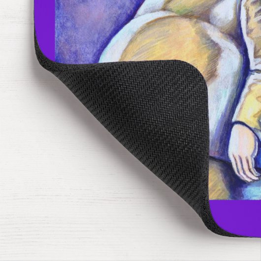 Gothic Pig Mousepad Muismat (Hoek)