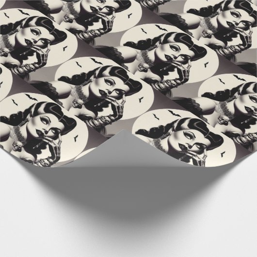  Gothic Pin-up Cadeaupapier (Hoek)