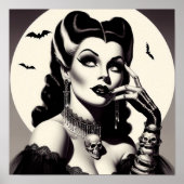  Gothic Pin-up Poster (Voorkant)