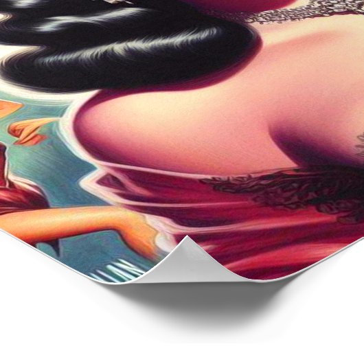  Gothic Pin-up Poster (Hoek)