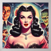  Gothic Pin-up Poster (Voorkant)