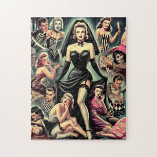  Gothic Pin-ups Legpuzzel