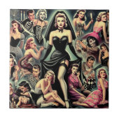  Gothic Pin-ups Tegeltje (Voorkant)
