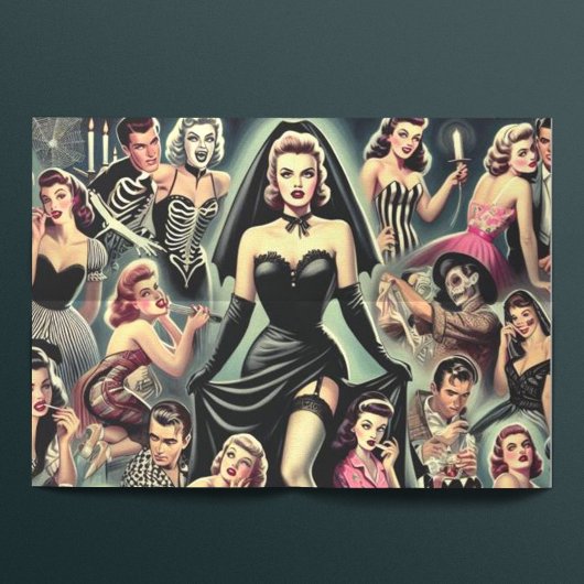  Gothic Pin-ups Tissuepapier