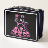 Gothic Pink Devil Cat (Voorkant)