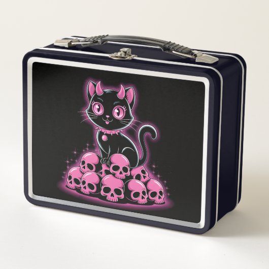 Gothic Pink Devil Cat (Voorkant)