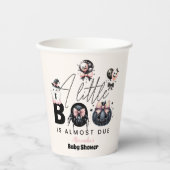 Gothic Pink Halloween Baby shower Papieren Bekers (Voorkant)