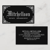 Gothic Pizzazz Visitekaartje (Voorkant / Achterkant)