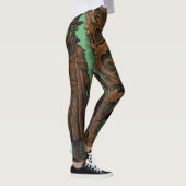 Gothic Plague Doctor SCP-049 Halloween Steampunk Leggings (Rechts)