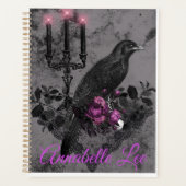 Gothic Planner Romantic Raven 2 (Voorkant)