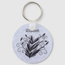 Gothic plant floral swirl flourl name