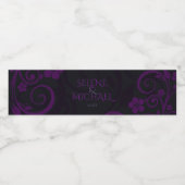 Gothic Plum,  Waterfles Etiket (Enkel label)