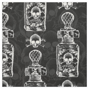 Gothic  Poison fles Stof