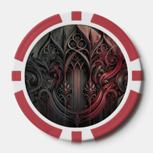 Gothic Poker Chip – Aangepast ontwerp