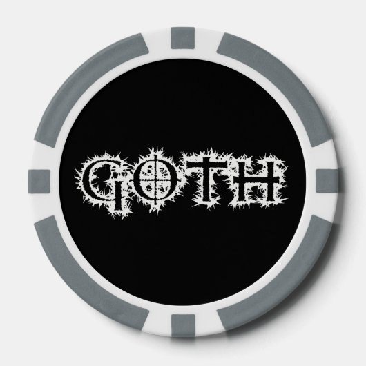 Gothic Poker Chips (Voorkant)