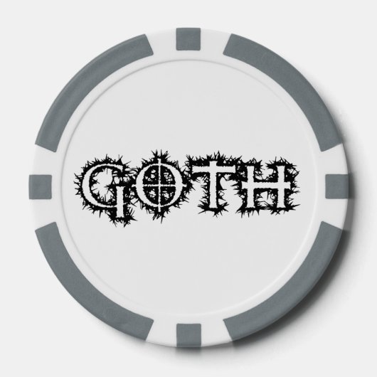 Gothic Poker Chips (Voorkant)