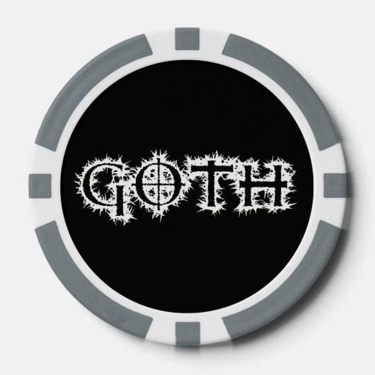 Gothic Poker Chips (Voorkant)