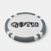 Gothic Pokerchips (Enkel)