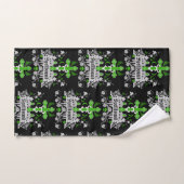 Gothic Post Punk Mode Accessoires Bad Handdoek (Handdoek)