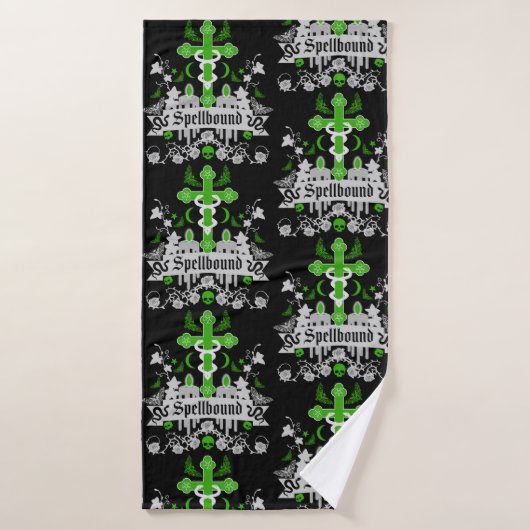 Gothic Post Punk Mode Accessoires Badhanddoek (Badhanddoek)