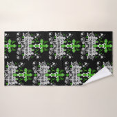 Gothic Post Punk Mode Accessoires Badhanddoek (Badhanddoek)