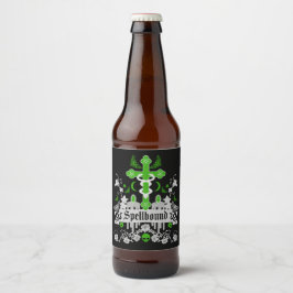 Gothic Post Punk Mode Accessoires Bier Etiket