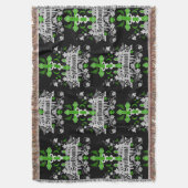 Gothic Post Punk Mode Accessoires Deken (Voorkant Verticaal)