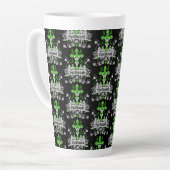 Gothic Post Punk Mode Accessoires Latte Mok (Linkerhoek)