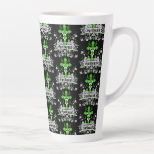 Gothic Post Punk Mode Accessoires Latte Mok