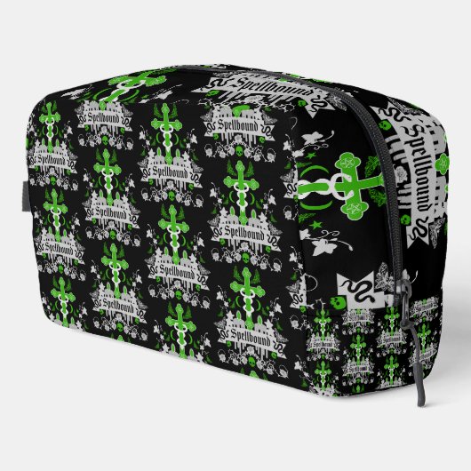 Gothic Post Punk Mode Accessoires Toilettasje (Rechterhoek)