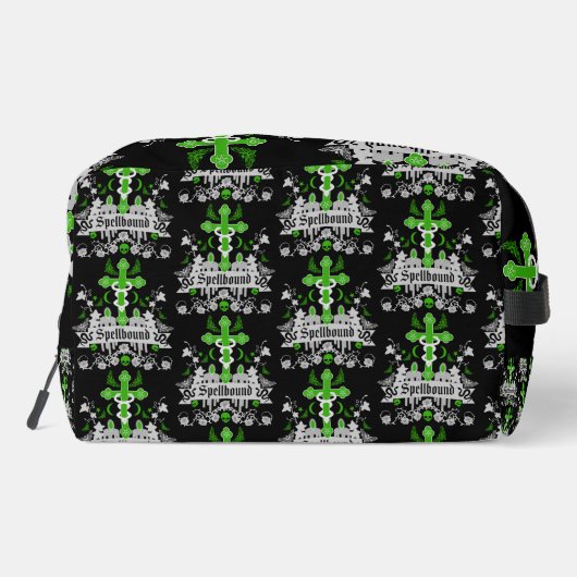 Gothic Post Punk Mode Accessoires Toilettasje (Achterkant)