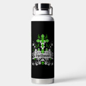 Gothic Post Punk Mode Accessoires Waterfles (Achterkant)