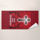 Gothic Post Punk Mode Badhanddoek (Badhanddoek)
