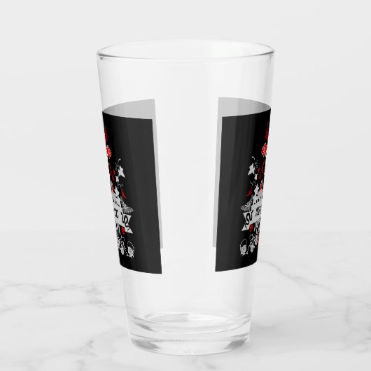 Gothic Post Punk Mode Glas (Rechts)