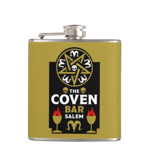 Gothic Post Punk Mode Heupfles (Voorkant)