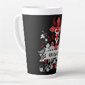 Gothic Post Punk Mode Latte Mok (Linkerhoek)