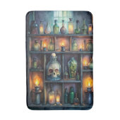 Gothic Potion Bottles – Dark Apothecary Badmat (Voorkant Verticaal)