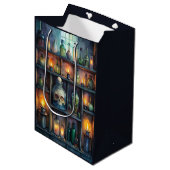 Gothic Potion Bottles – Dark Apothecary Medium Cadeauzakje (Voorkant Gekanteld)